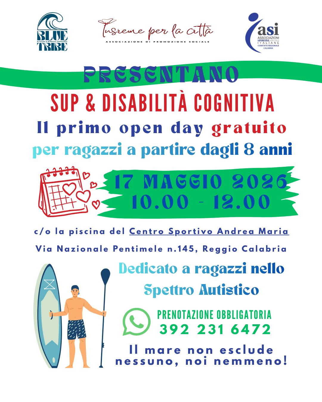 La Mer comme Outil d'Inclusion : Le 17 mai, la première Journée Portes Ouvertes Gratuite de "SUP & Handicap Cognitif"